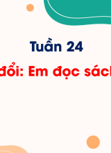 Tuần 24Trao đổi. Em đọc sách báo